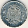 100 Pesetas Spain 1975 KM# 810. Uploaded by Granotius